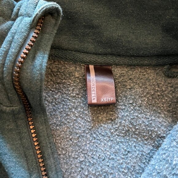 Mondetta Teal Zip-Up Hoodie - Picture 4 of 4